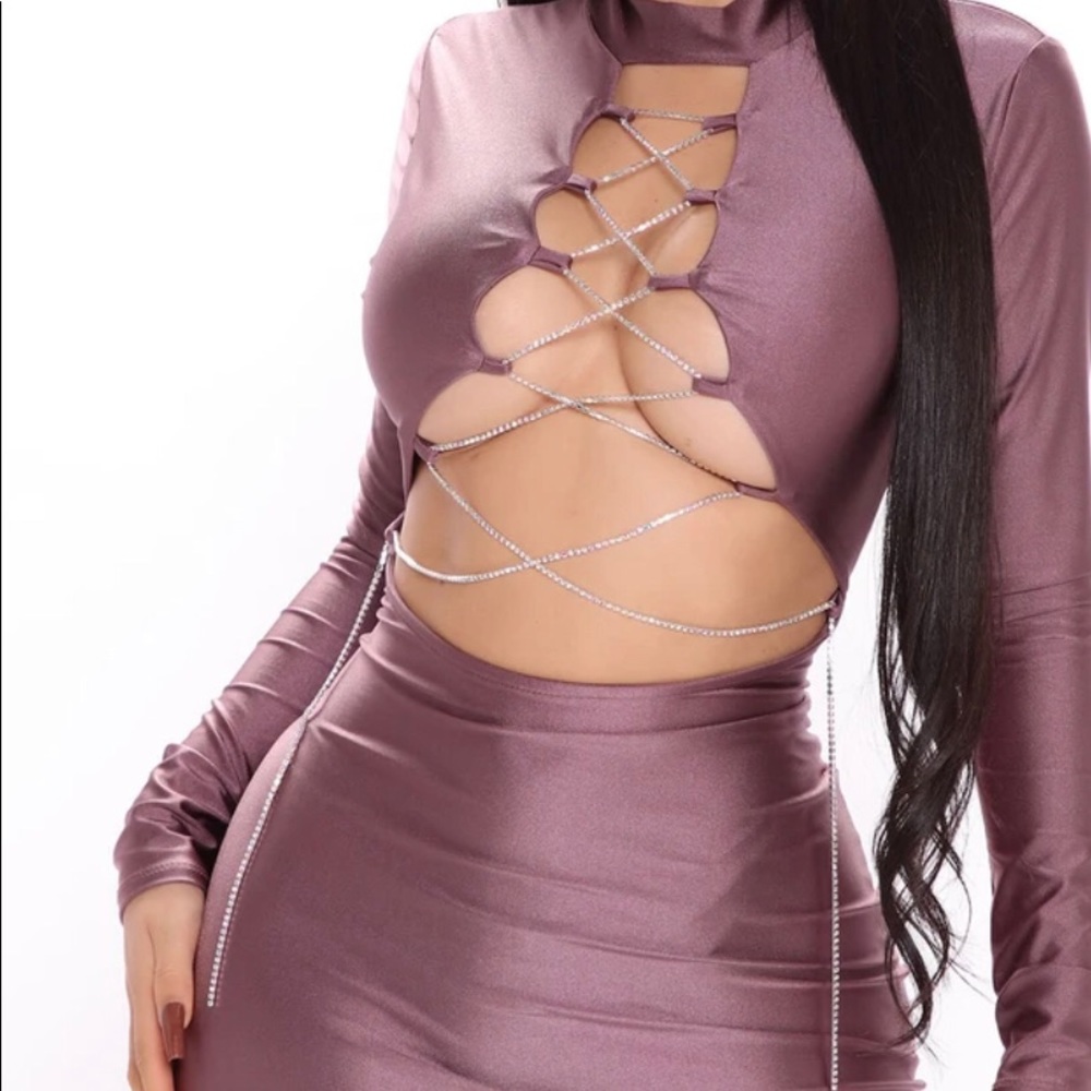 Fashion Nova chain dress
